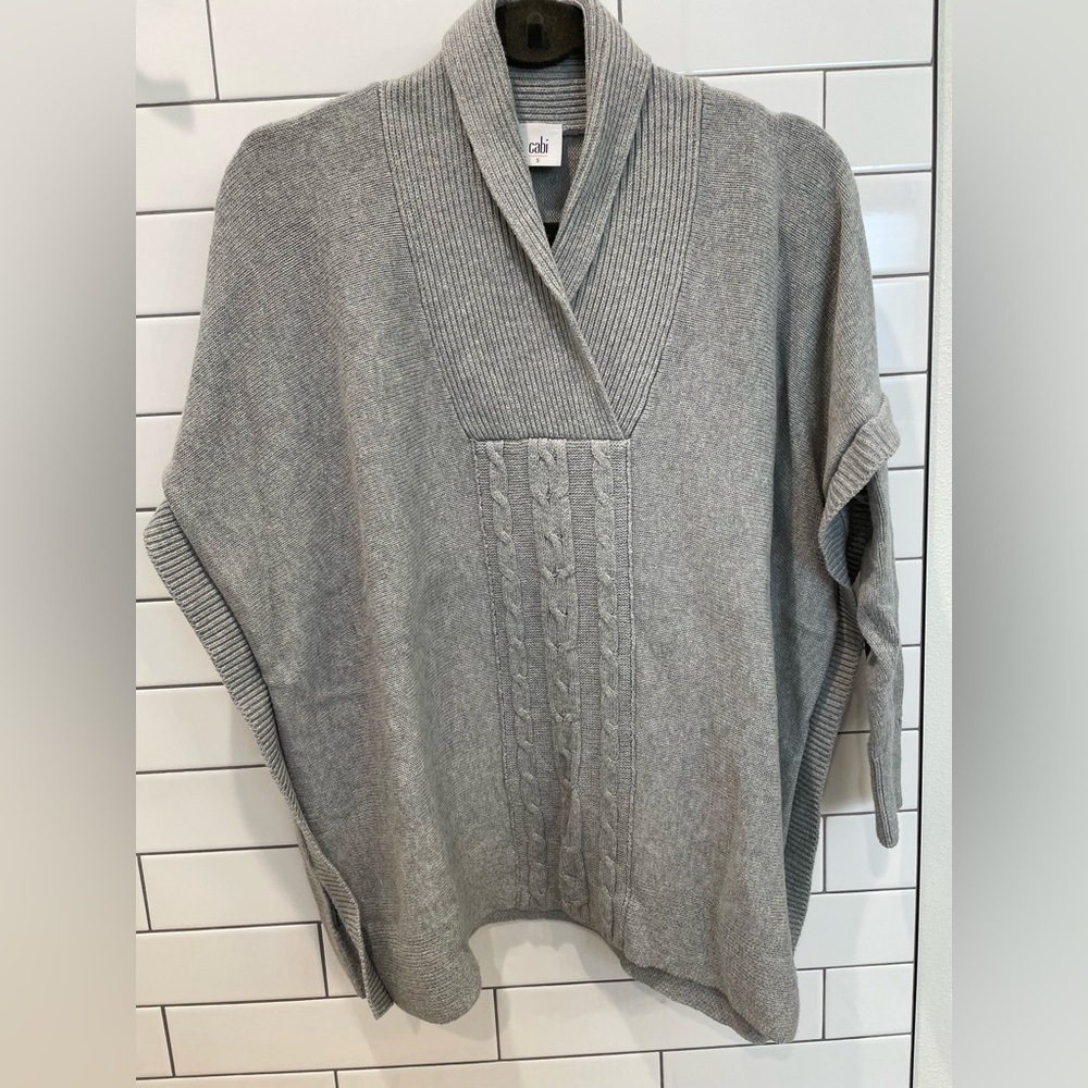 Cabi Charlotte Poncho Sweater